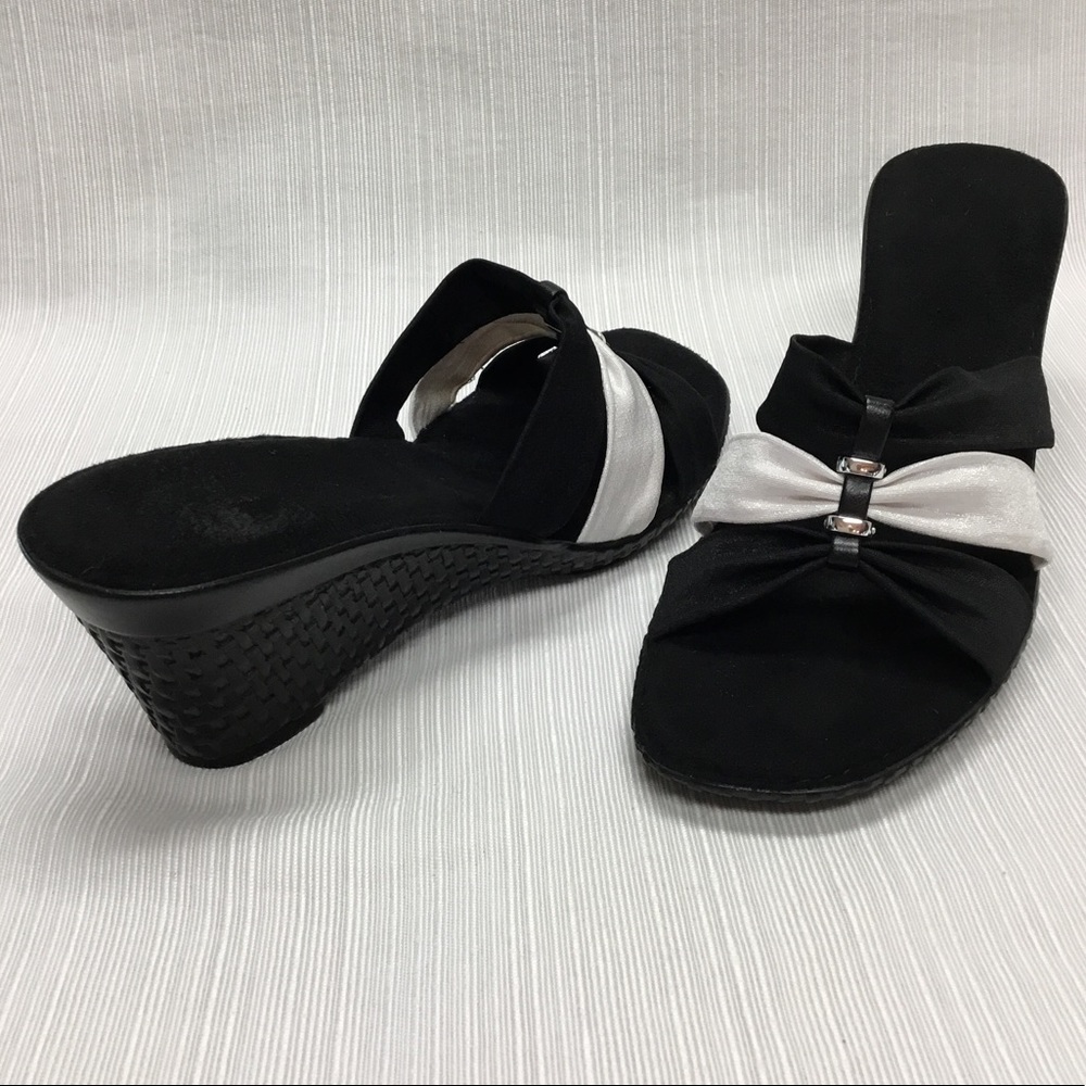 Eitienne Aigner Slide On Wedges - Picture 3 of 8